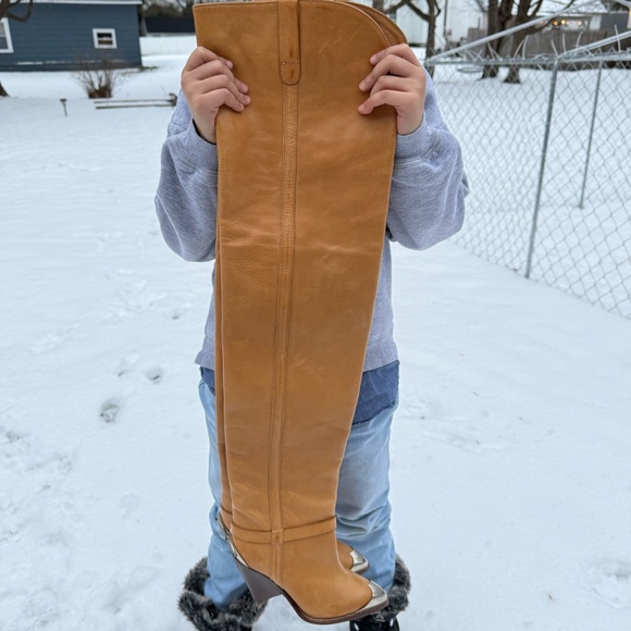 Isabel Marget Thigh's high cowboy boots - Picture 3 of 15